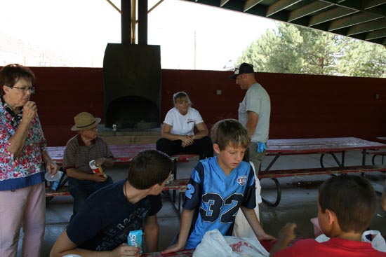 2008 White Family Reunion at Big Rock Candy Mountain, Utah